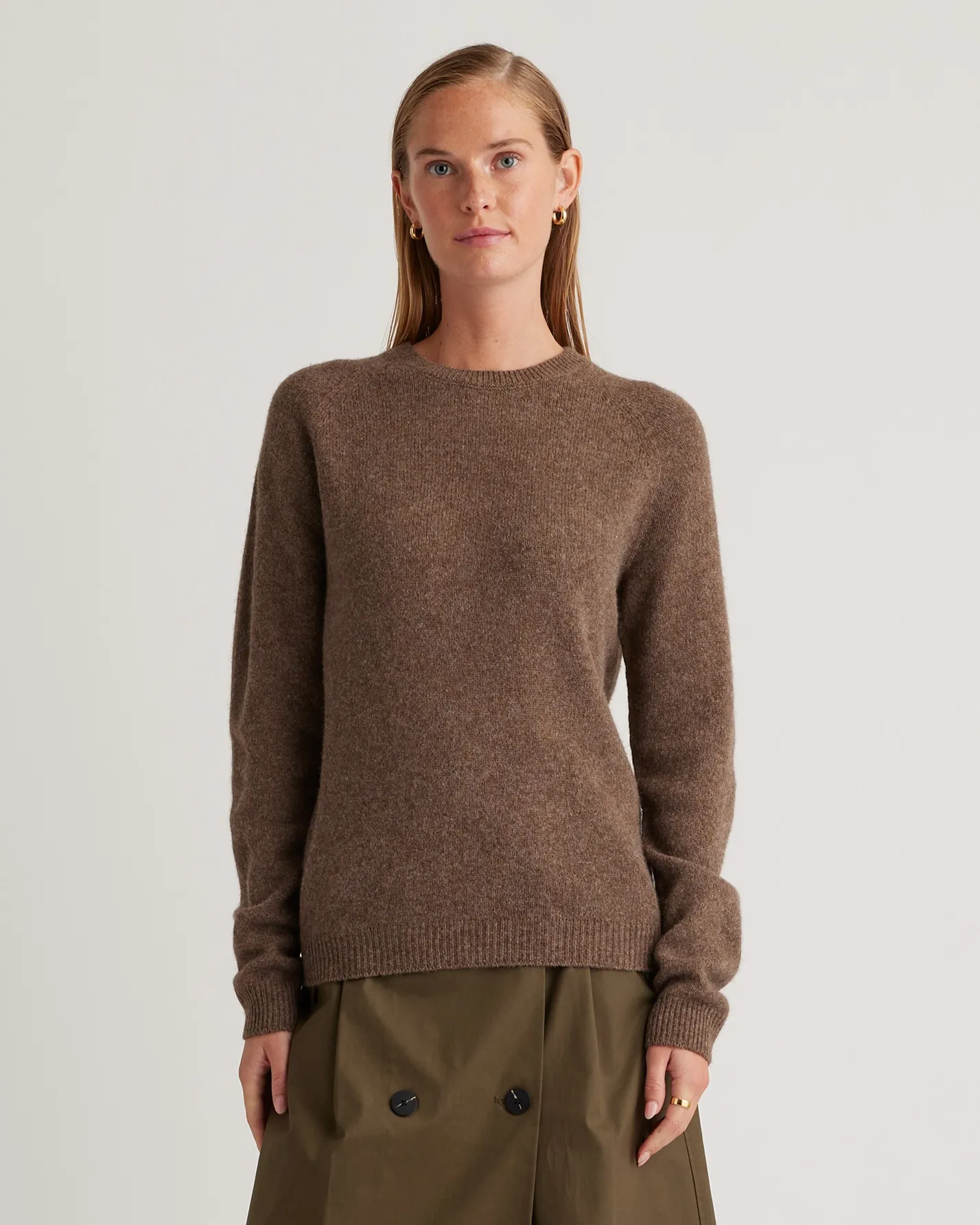 100% Yak Wool Crewneck Sweater