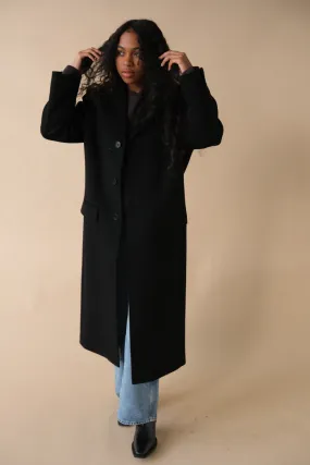 2-WAY 3 BUTTON CASHMERE COAT