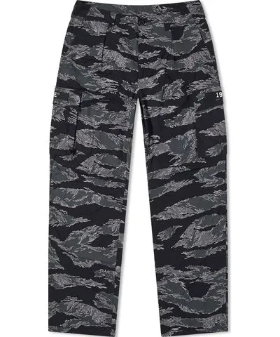 A Bathing Ape Men's Tiger Camo Relaxed Fit Military Pants