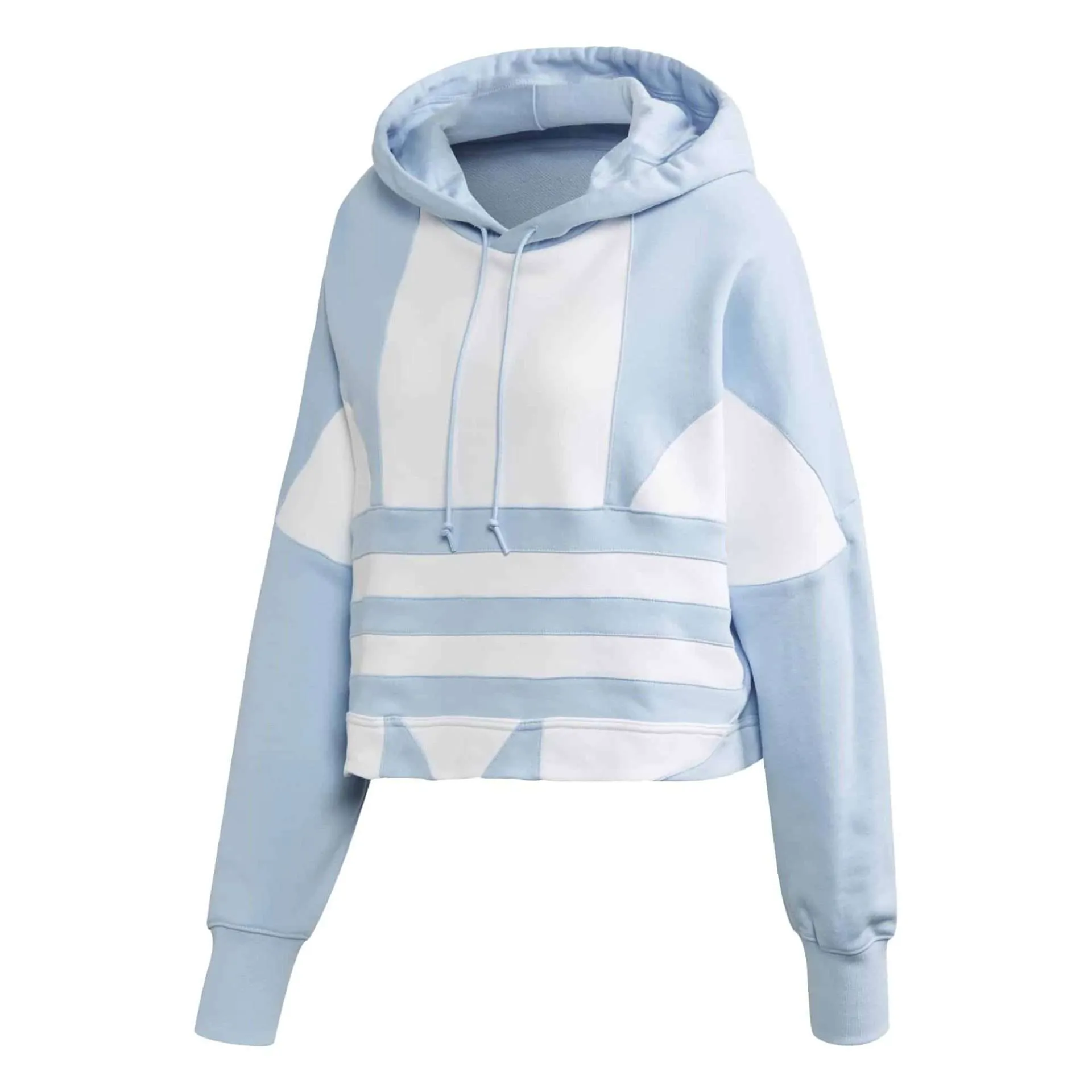 adidas Cropped Large Logo Hoodie