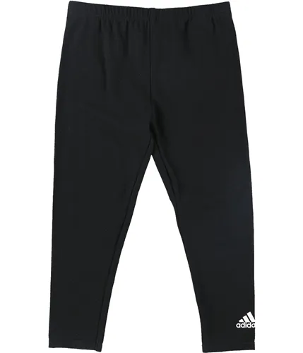 Adidas Girls Solid Athletic Leggings