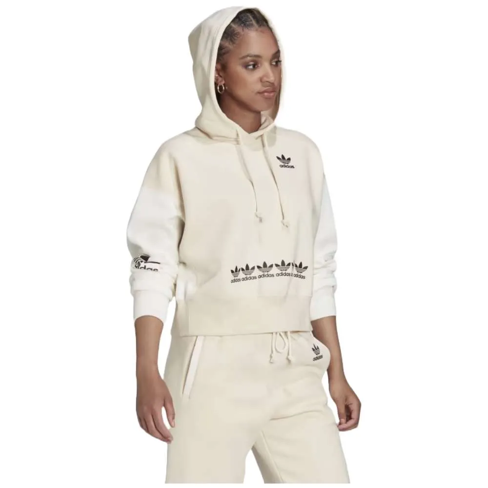 adidas originals Women’s Logo Play Cropped Hoodie