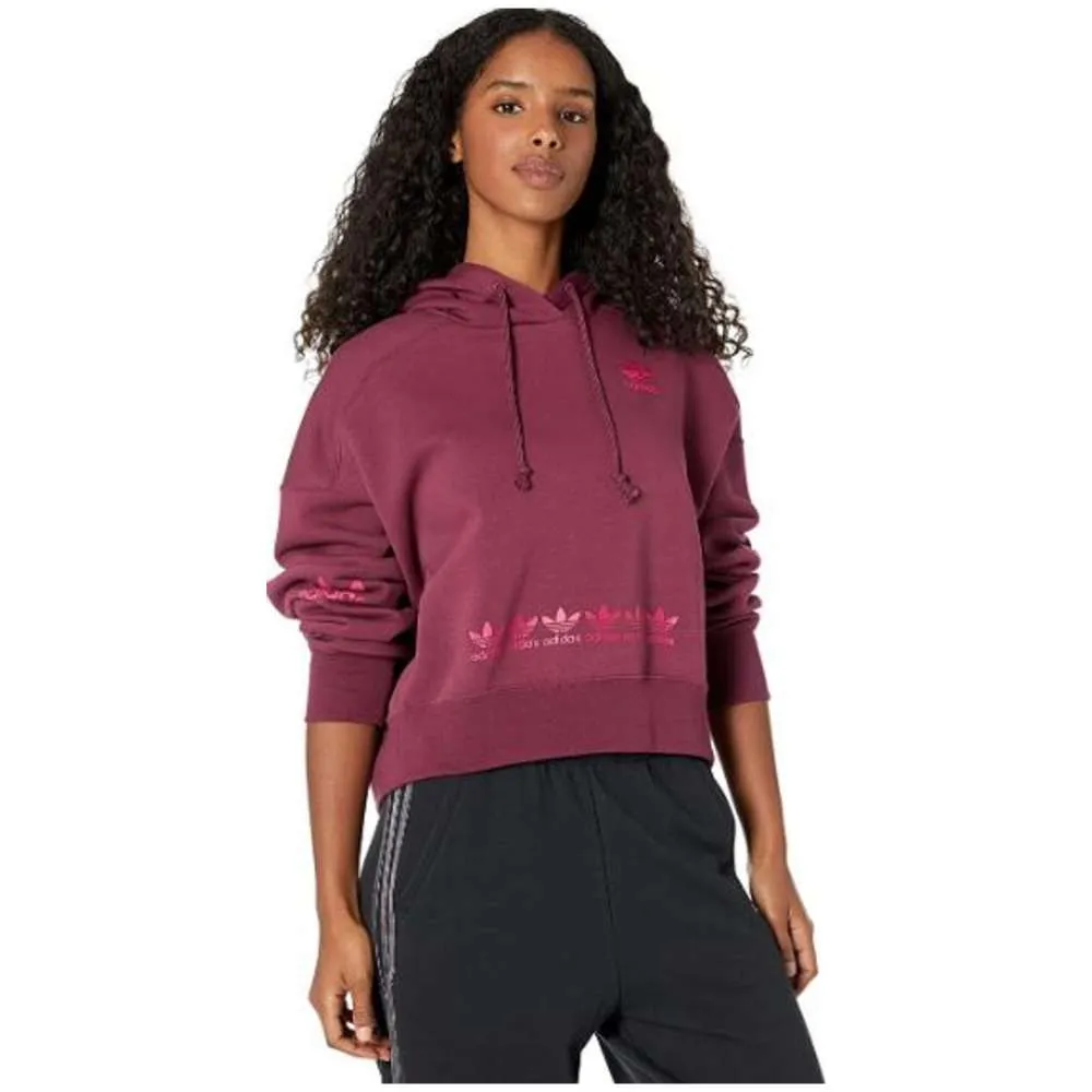 adidas originals Women’s Logo Play Cropped Hoodie