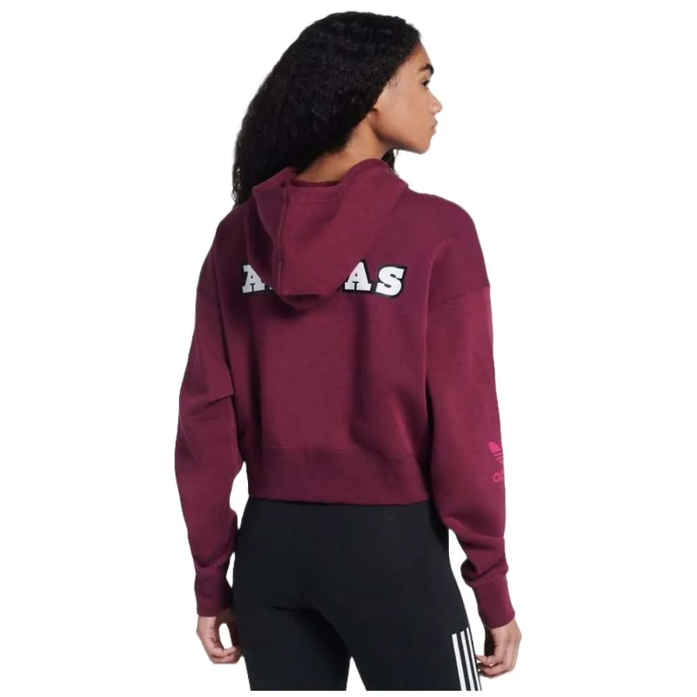 adidas originals Women’s Logo Play Cropped Hoodie