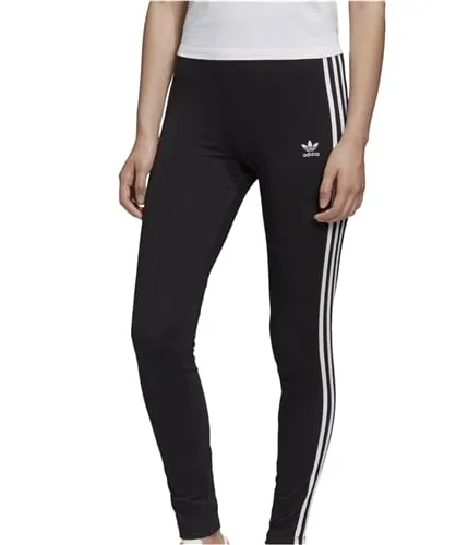 Adidas Womens 3-Stripes Tights Compression Athletic Pants