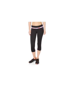 Aeropostale Womens Striped Crop Yoga Pants