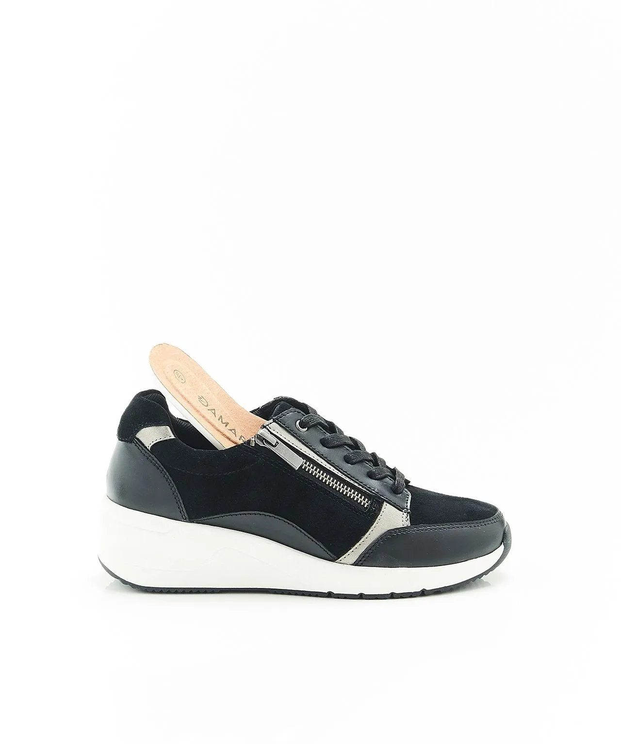 Amortyl Wedge Heel Trainers