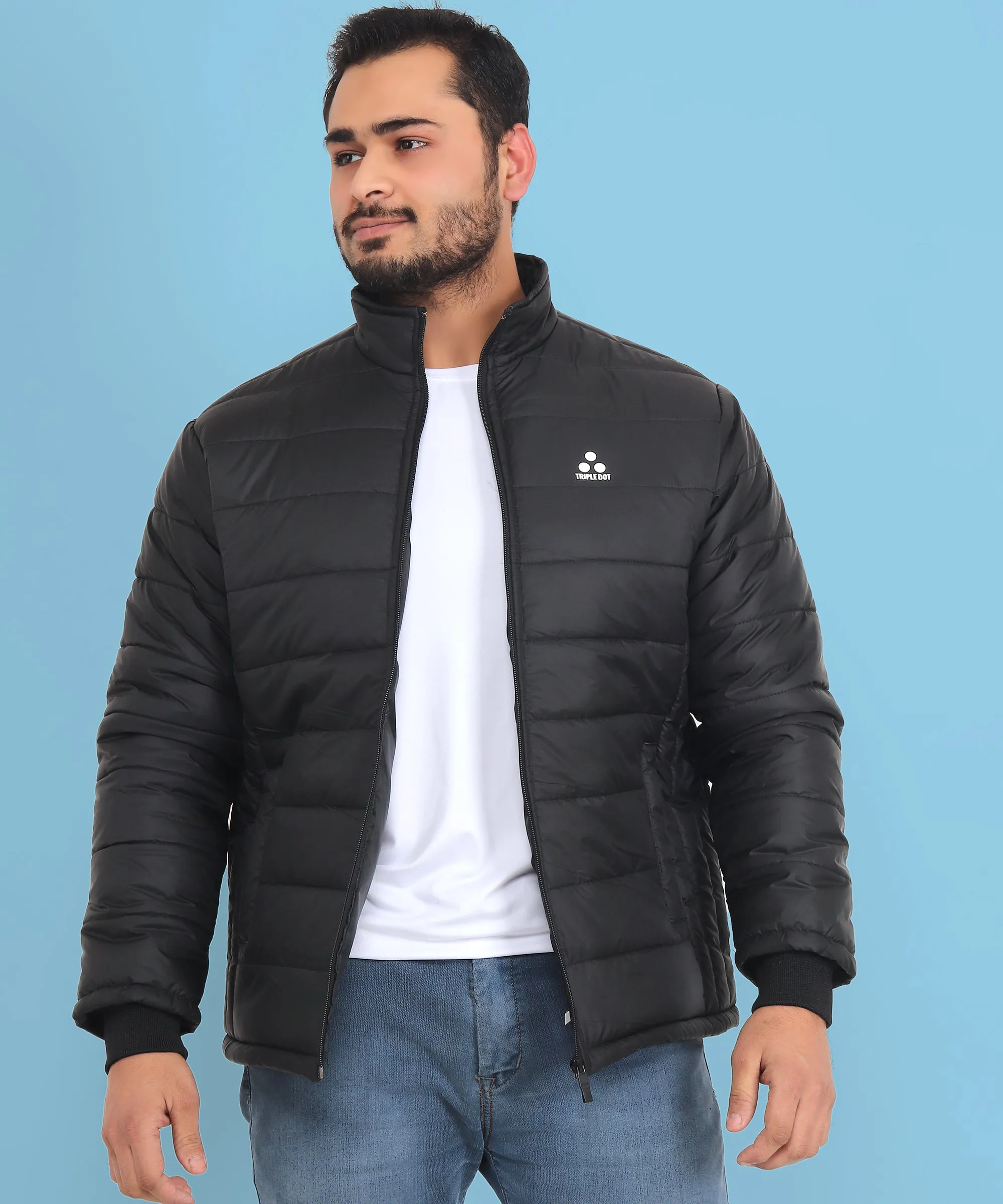 Black Winter Bomber Jacket