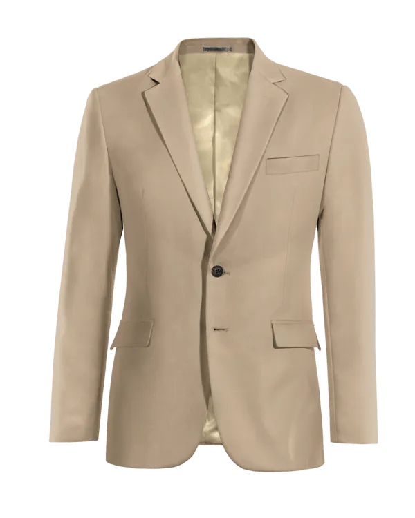  Blazer beige slim fit