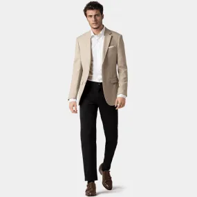  Blazer beige slim fit