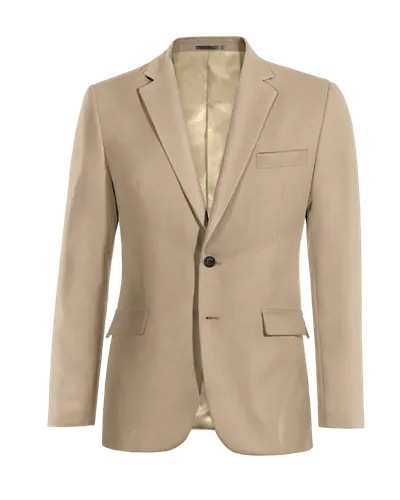  Blazer beige slim fit