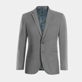  Blazer gris de entretiempo