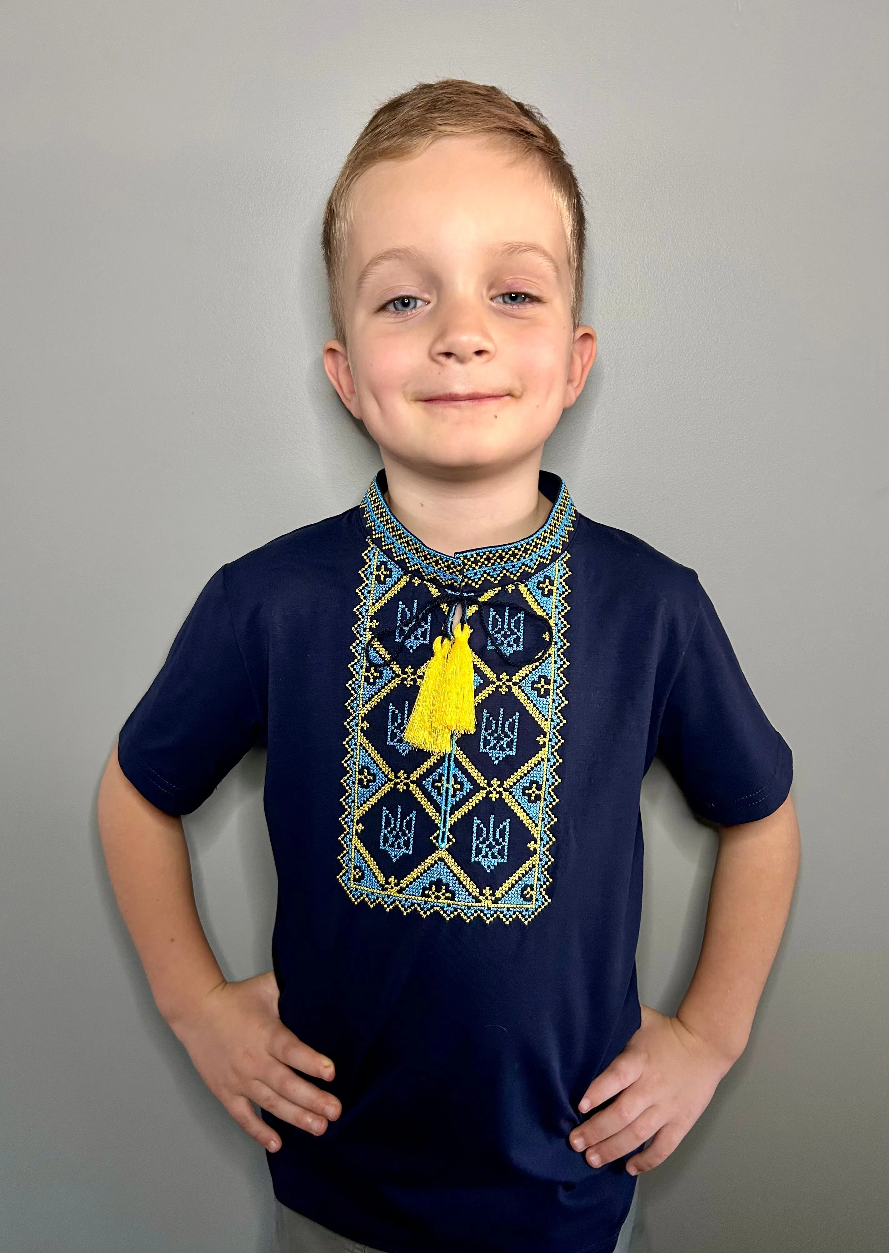 Boy's Navy Tshirt Yaroslav