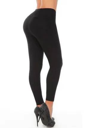 Classic Shapewear Butt Shaping Black Leggings