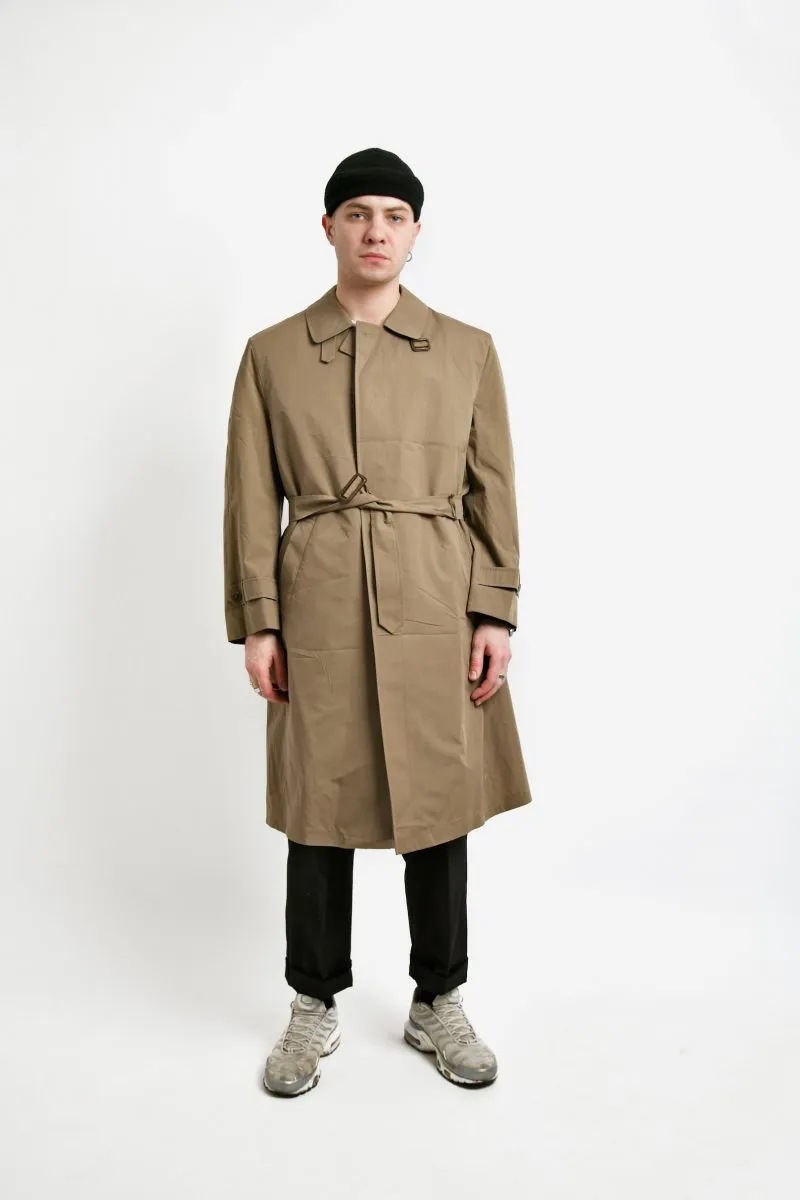 Classic vintage mac coat mens brown