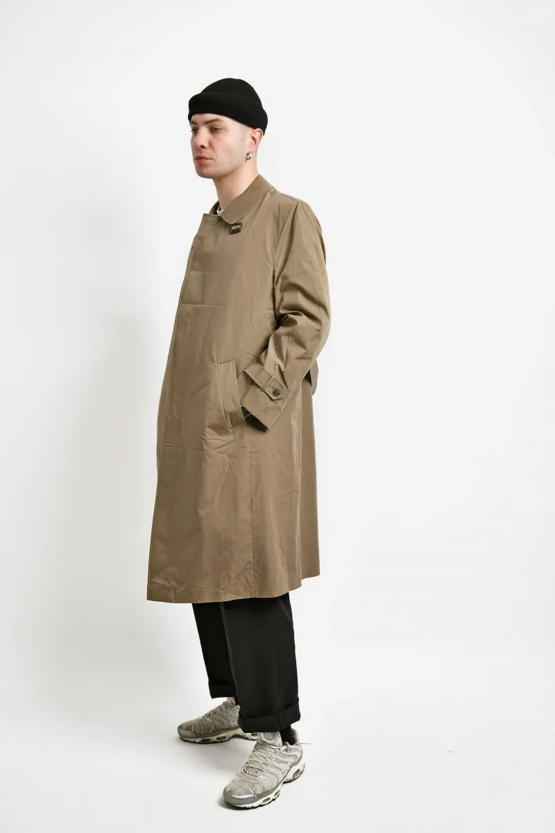 Classic vintage mac coat mens brown