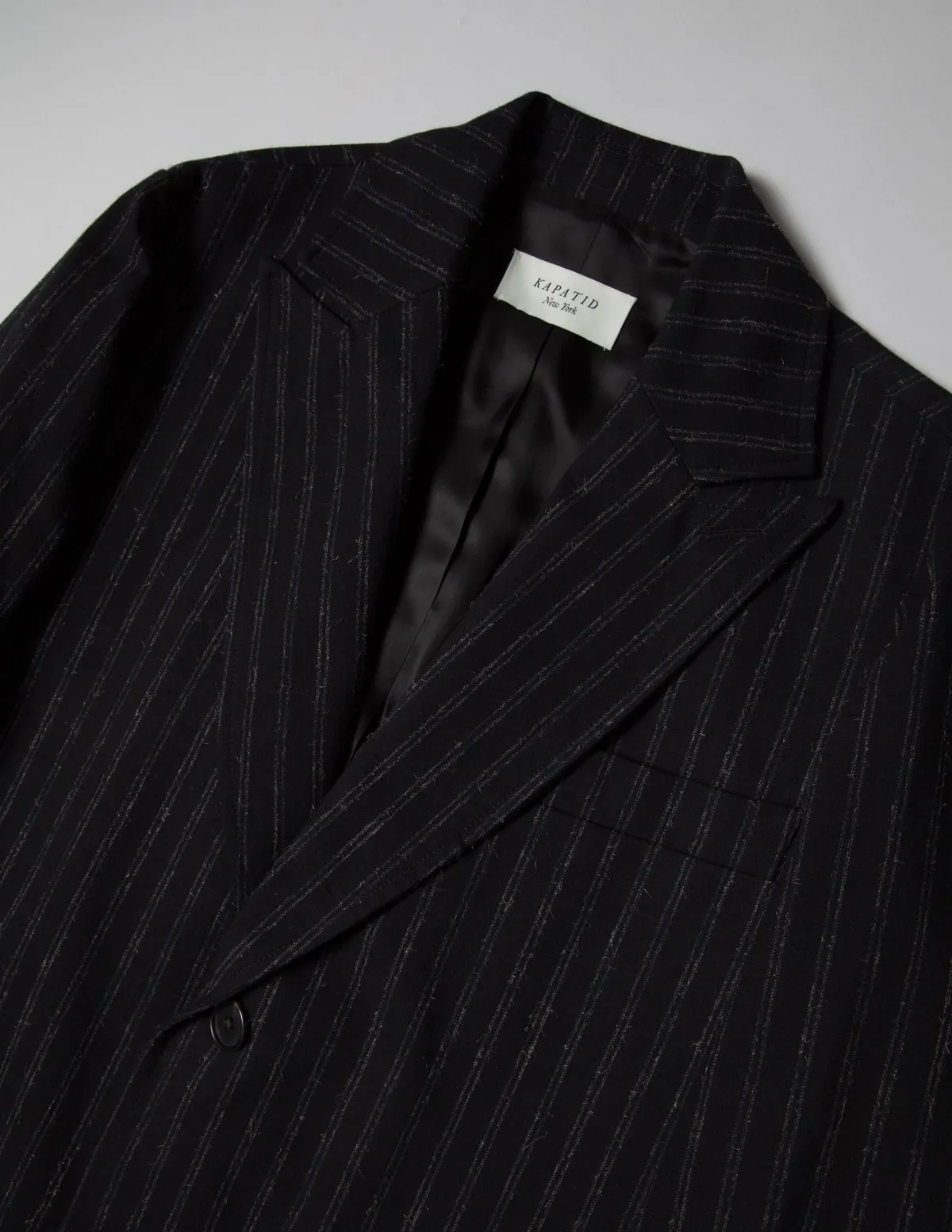 Coat - Chalk Stripe