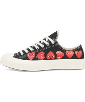 Comme des Garçons Men's x Converse Multi Heart Low Sneaker