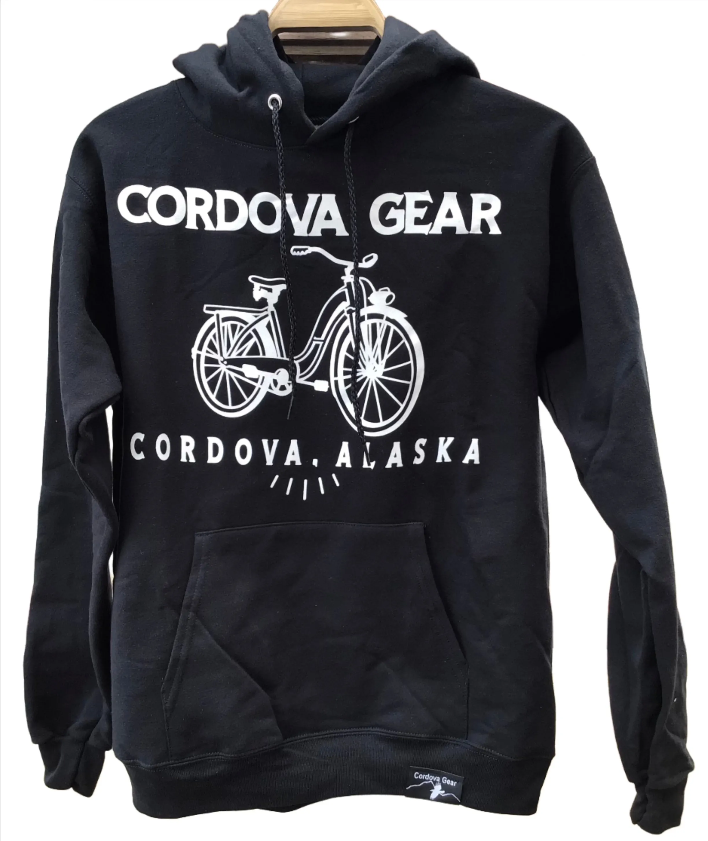 Cordova Gear Alaska Bike Logo Hoodie