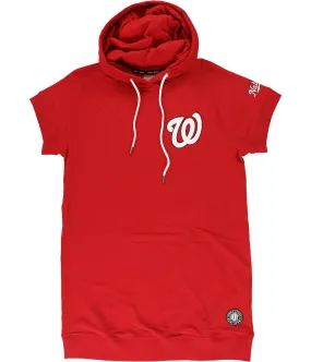 Dkny Womens Washington Nationals Hoodie Shirt Dress