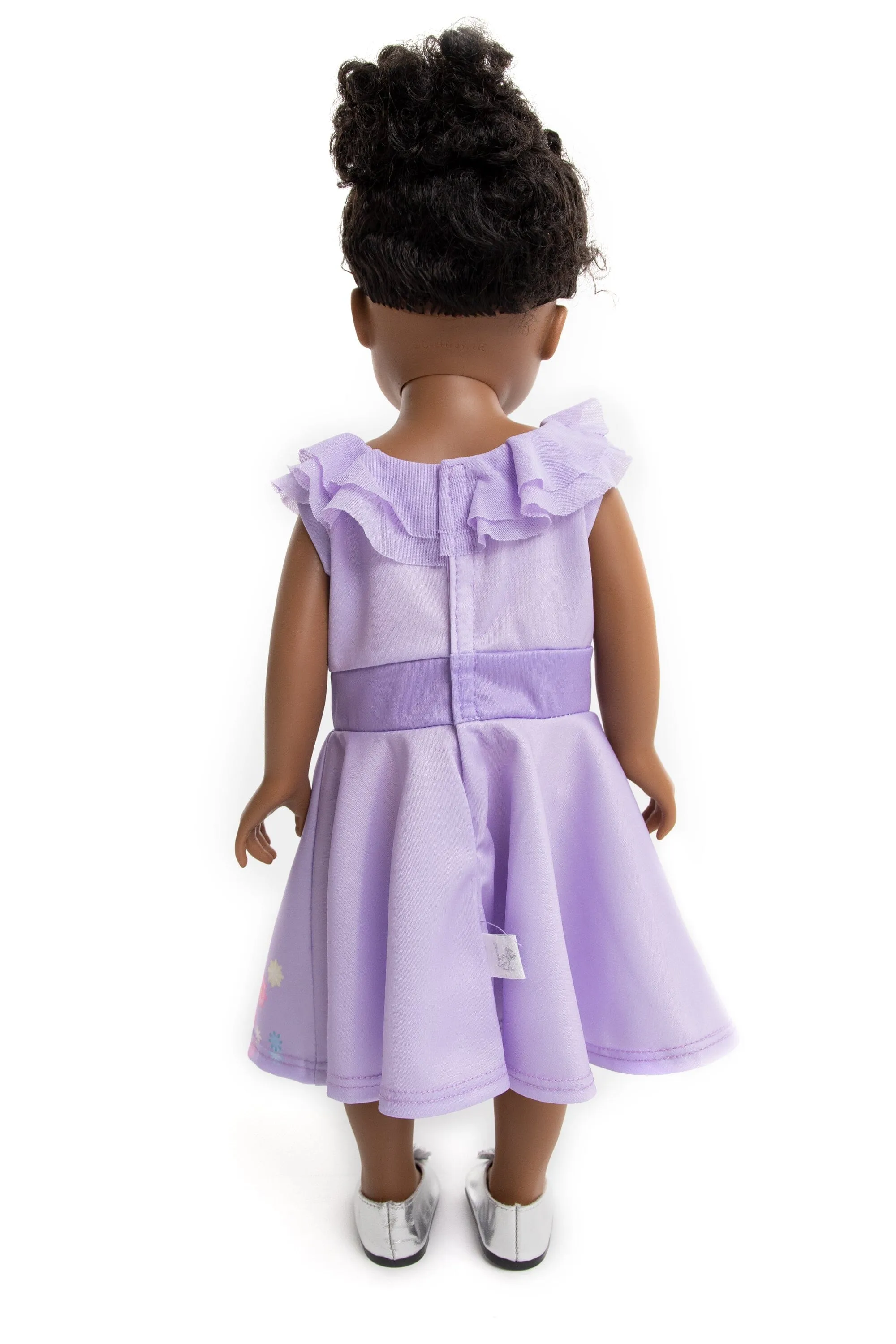 Doll Dress Flower Twirl