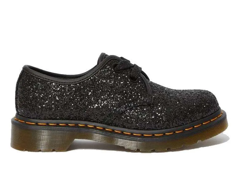 Dr. Martens 1461 Farrah Chunky Glitter Oxford Shoes (Black)