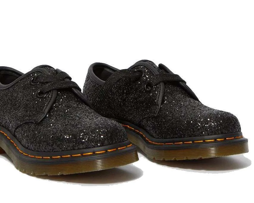 Dr. Martens 1461 Farrah Chunky Glitter Oxford Shoes (Black)