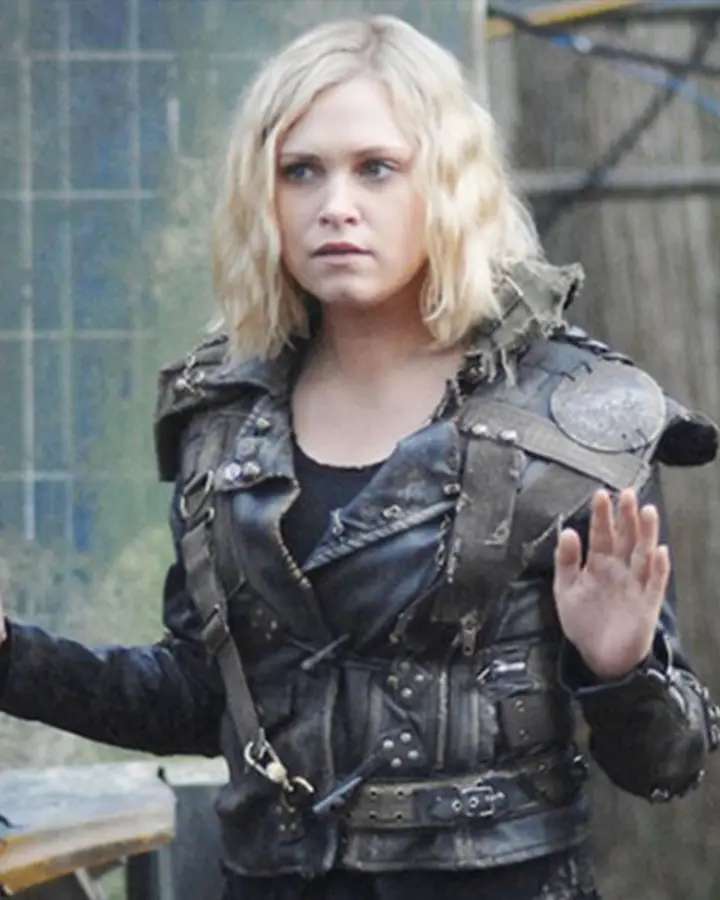 Eliza Taylor The 100 Leather Jacket | William Jacket