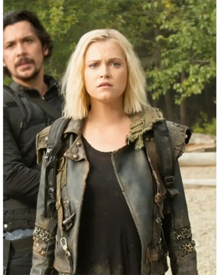 Eliza Taylor The 100 Leather Jacket | William Jacket