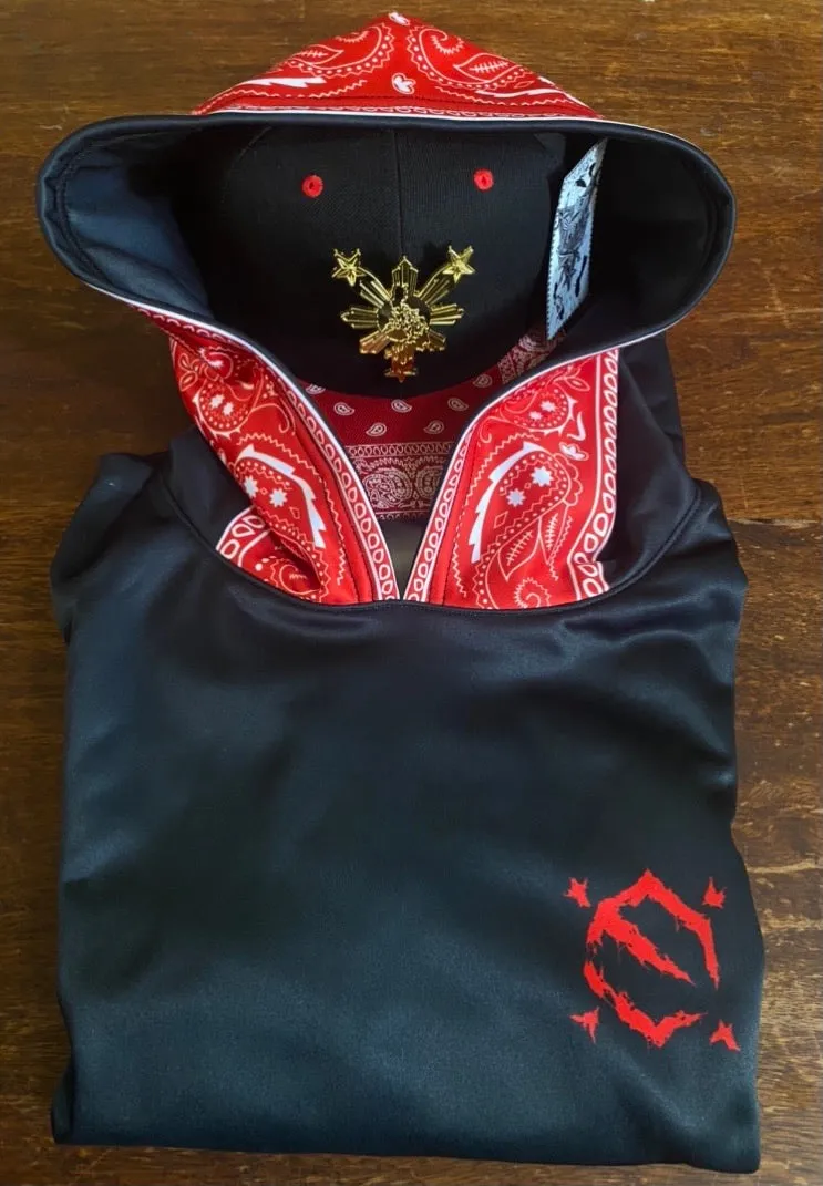 EZ MIL HBOM Culture Bandana Trim Hoodie