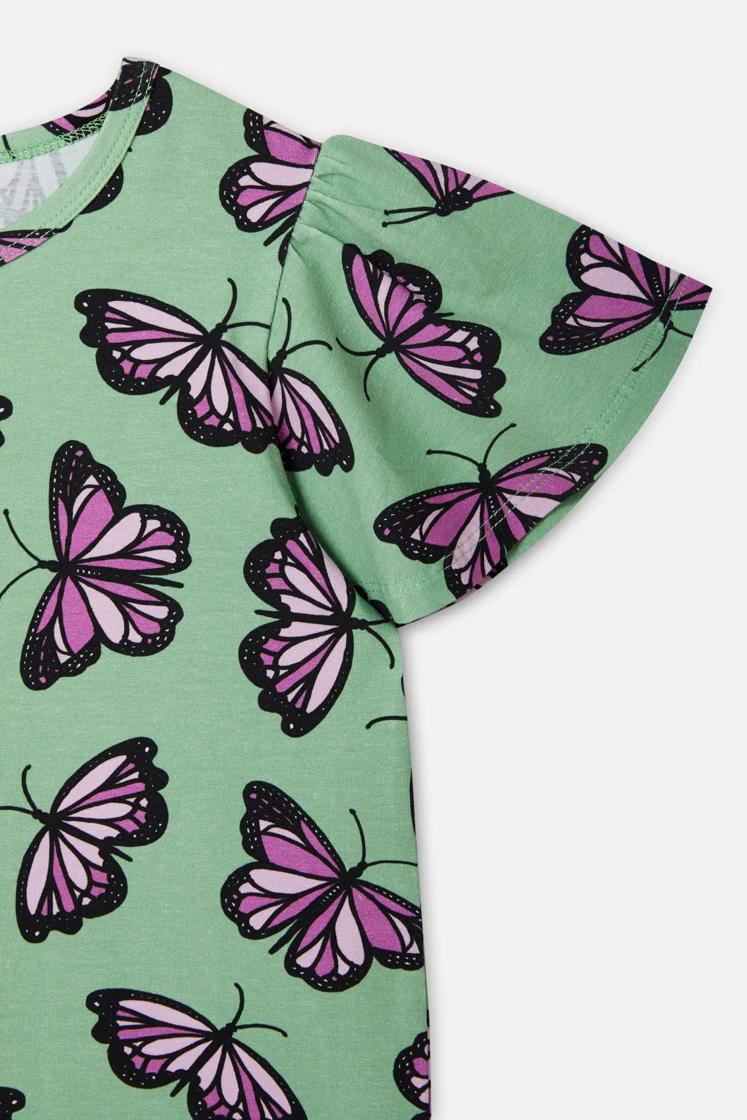 Flutter Kids Frill Tee