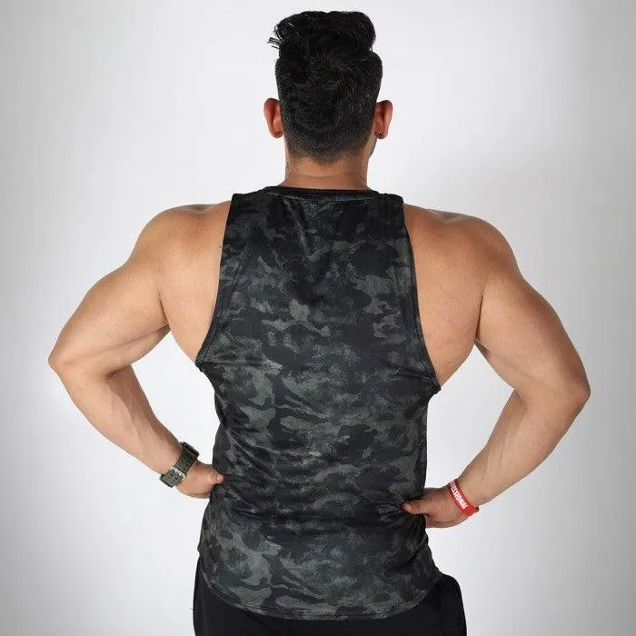 Forest Green Camo Performance Tank- Sale