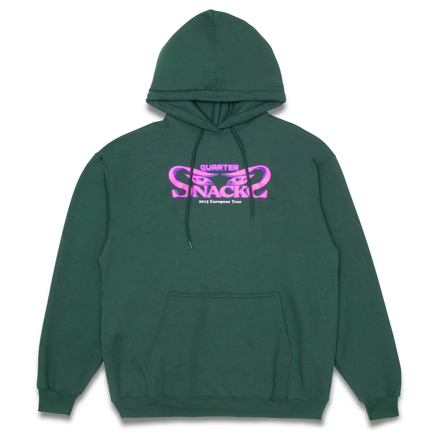 Forest Green Quartersnacks Euro Tour Hoodie