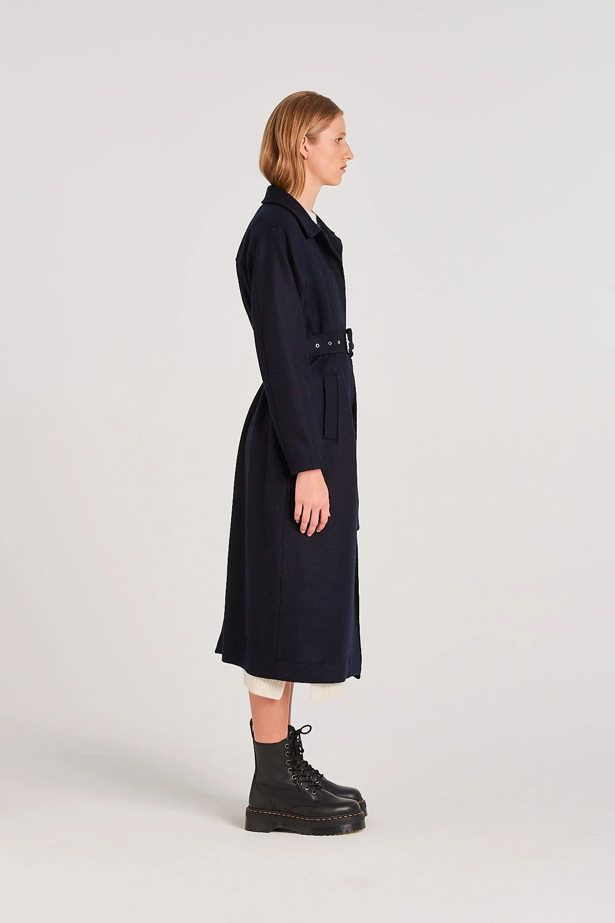 Halle Coat Navy - Shop Now!