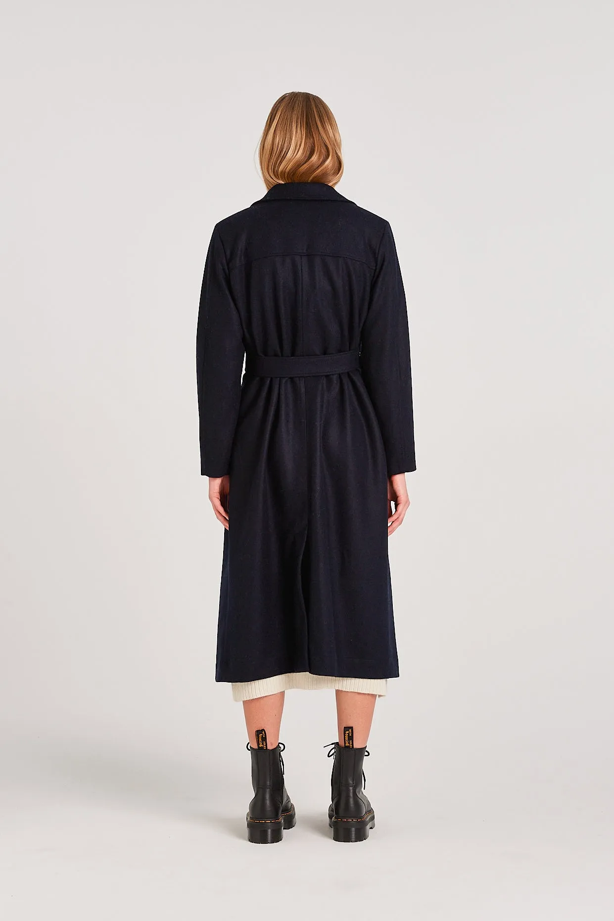 Halle Coat Navy - Shop Now!