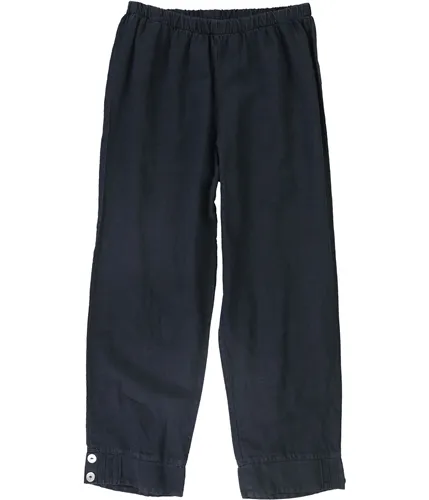 Hc La Womens Pintuck-Hem Casual Lounge Pants