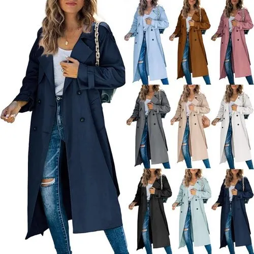 In Stock!  Independent Station   Women's Winter And Autumn Trench Coat   Coat