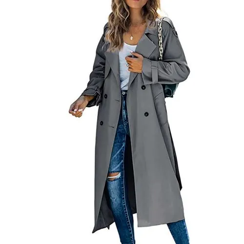 In Stock!  Independent Station   Women's Winter And Autumn Trench Coat   Coat