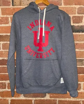 Indiana University Hoody - Vintage Style Indiana University Sweatshirt Indiana University Apparel Indiana University Merchandise