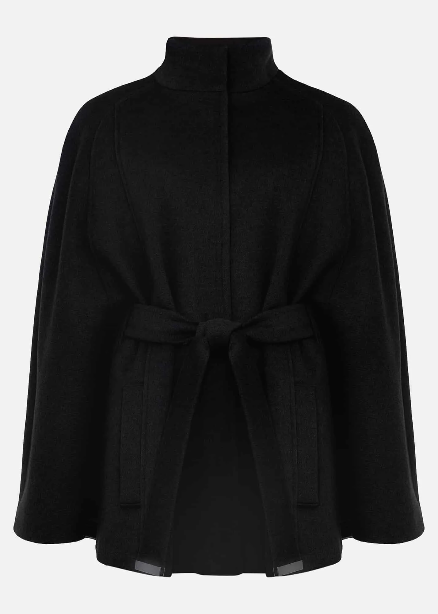 Jodie Wool Blend Cape Coat