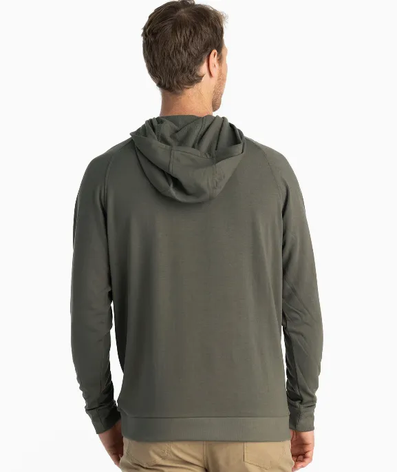 Lightweight Fleece Hoody for Men - Free Fly