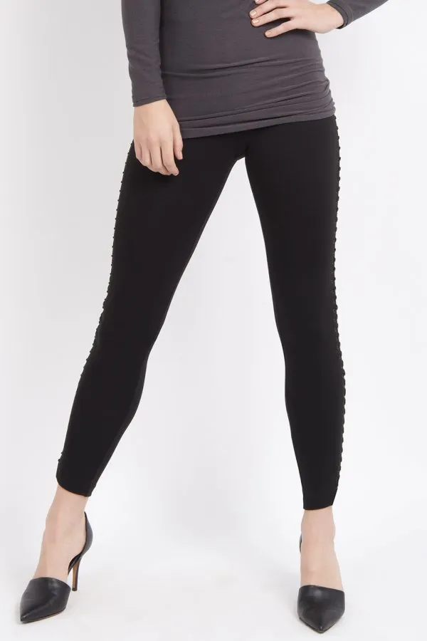 Lysse Lace Up Ponte Leggings