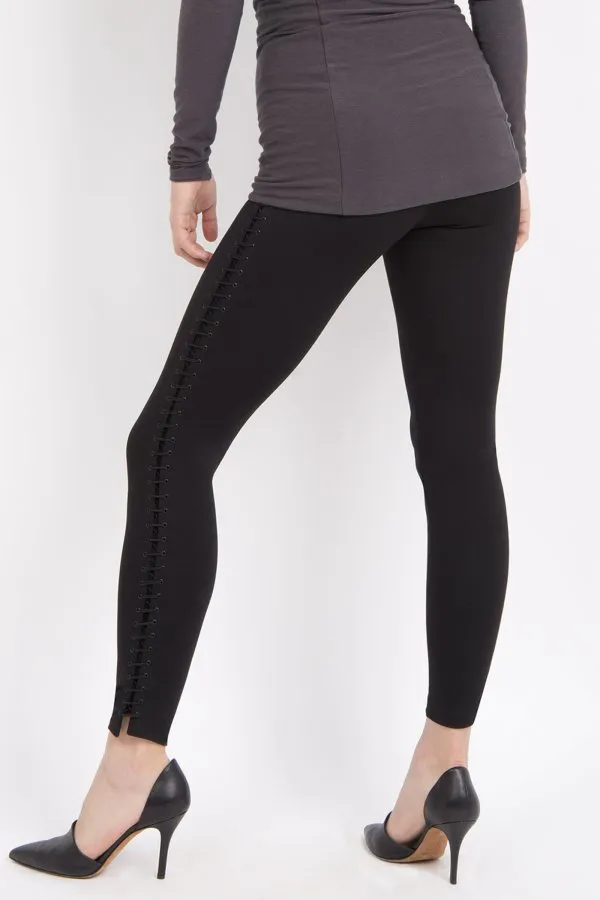 Lysse Lace Up Ponte Leggings