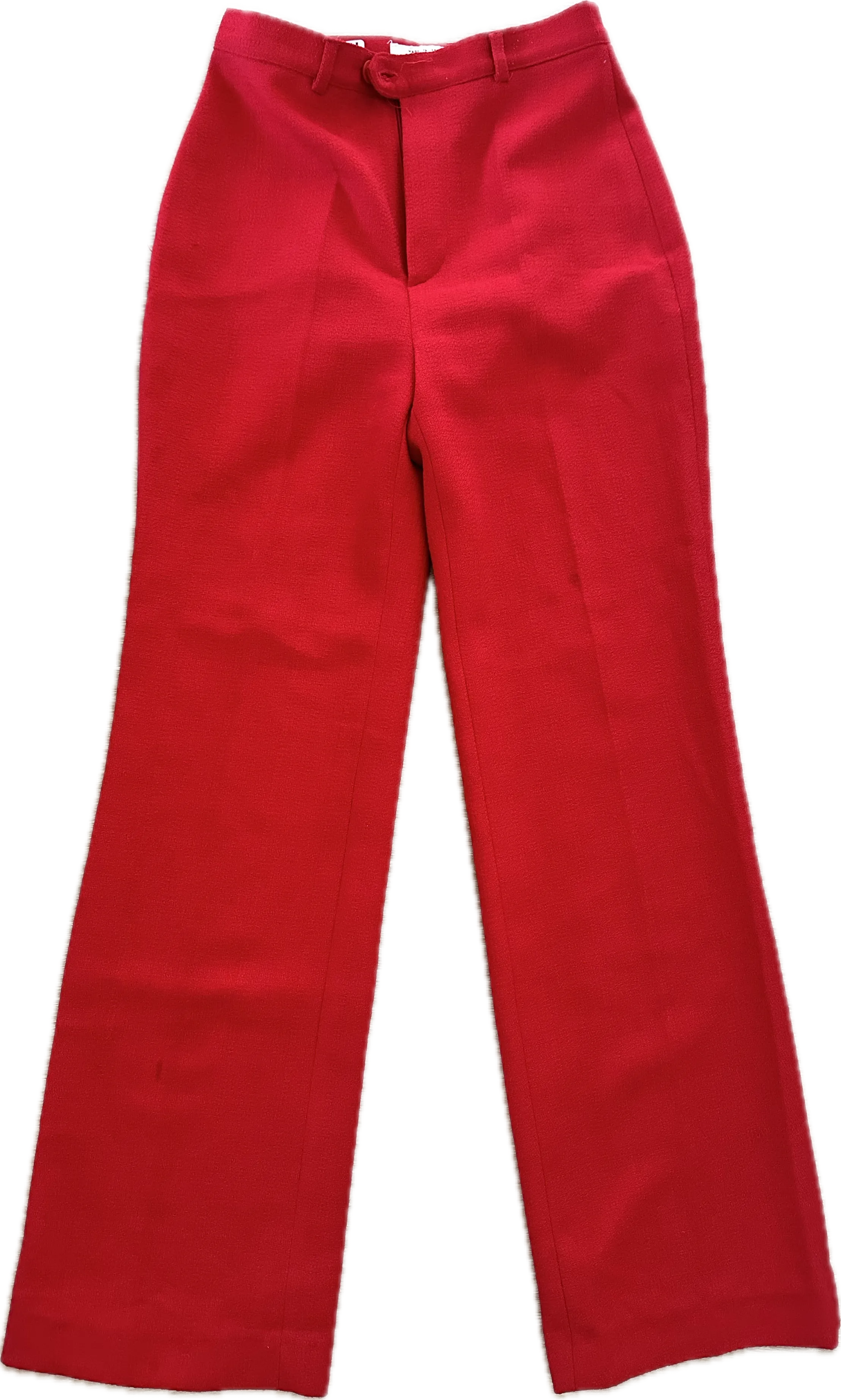 MAD MEN: Megan’s Vintage made in France VERTIGO Red Pants (6)