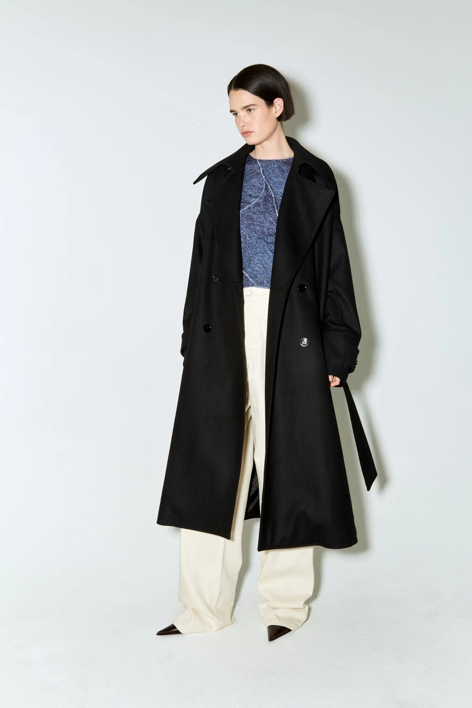 MATISS black trench coat