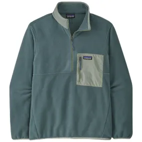 Men's Green Fleece Pullover: Patagonia Nouveau Microdini 1/2-Zip.