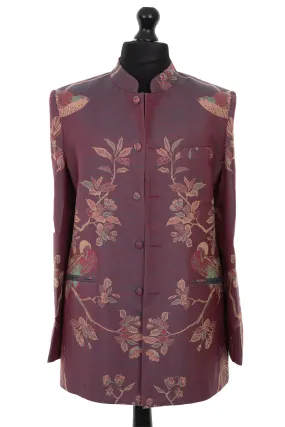 Mens Nehru Jacket in Opalesque