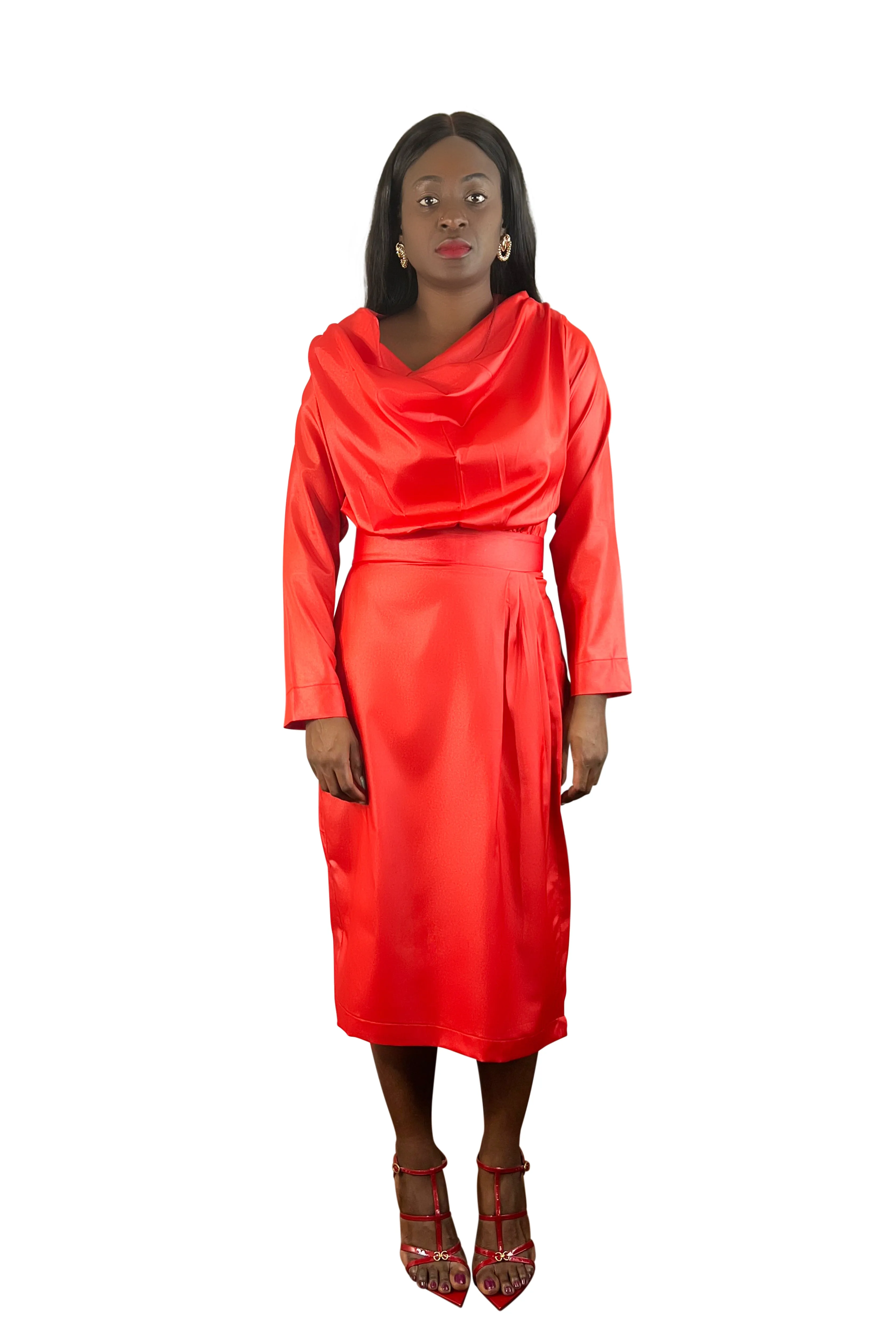 Moni Draped Dress