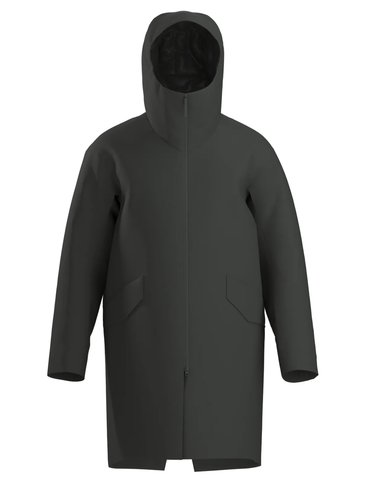 Monitor Down Coat - BLACK/PENUMBRA