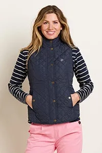 Navy Classic Sleeveless Jacket